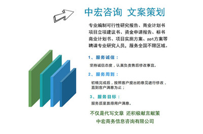 新能源項目商業(yè)計劃書代寫制作