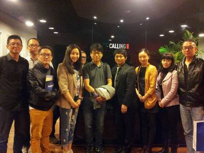 中韓多媒體設計學院教師調研號領品牌策劃咨詢